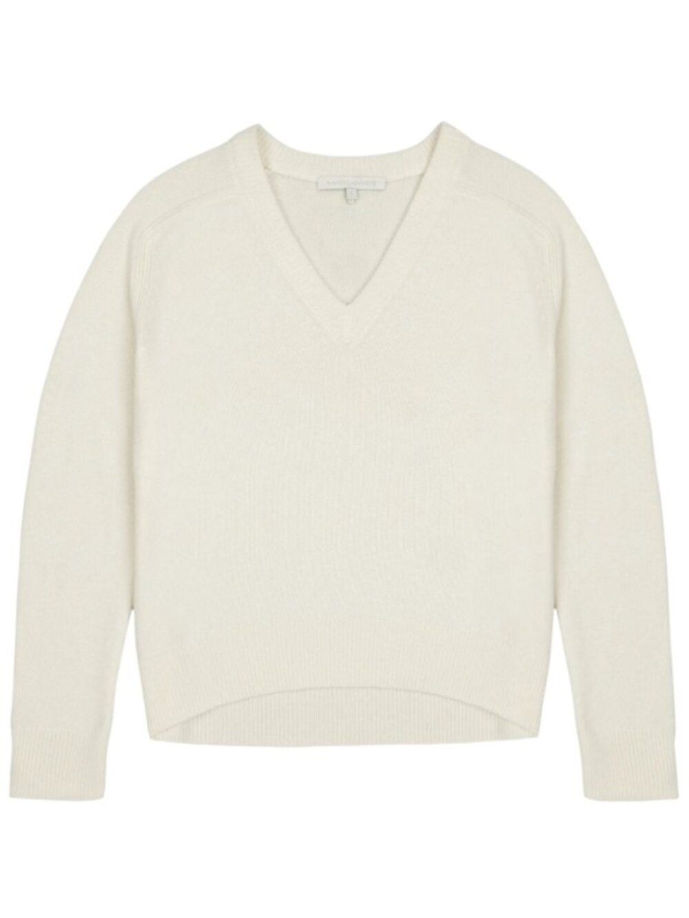 Naked Cashmere Sydney V-Neck Cashmere Sweater In Ecru - Women's Size XS - NWT